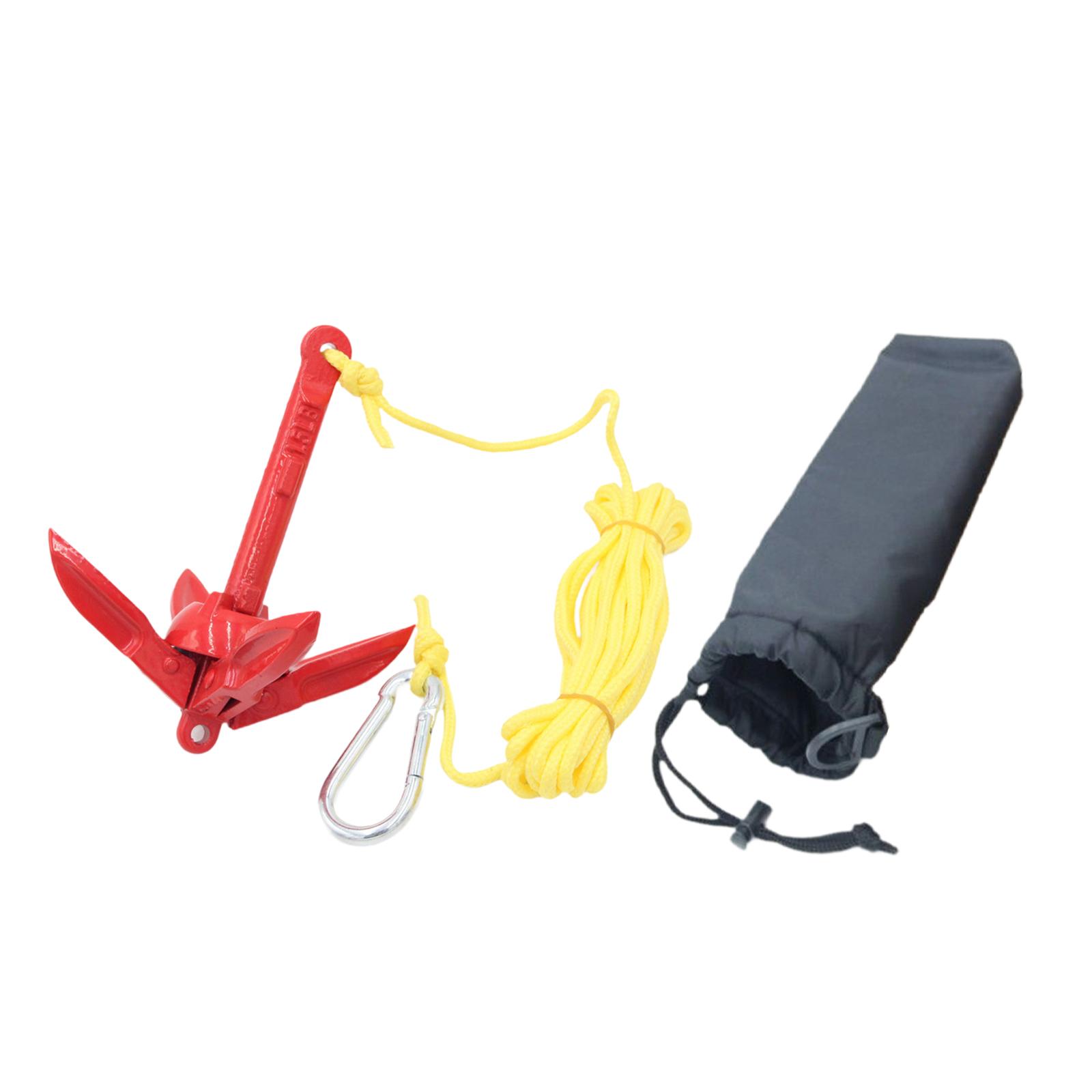 Carbon Steel Folding Boat Anch - Fishing Kayak Anchor avis et prix